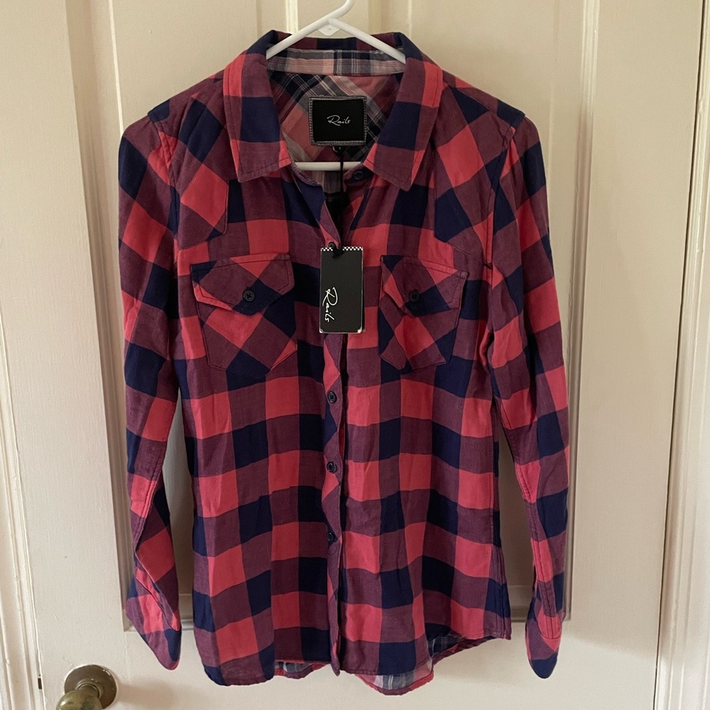 NWT Rails Plaid Flannel